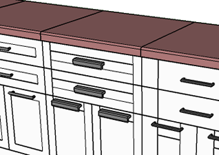 Sketchup cabinetss Examples